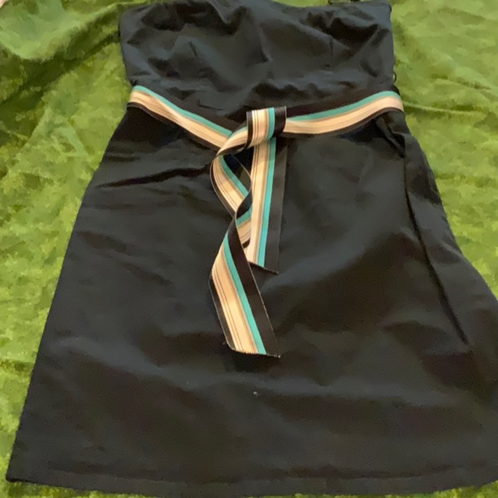 Old Navy strapless black dress size 8